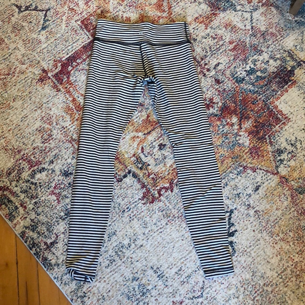 Lululemon Striped Leggings